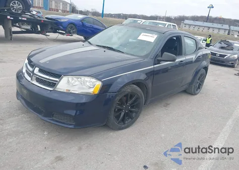 2014 Dodge Avenger Se from USA, damaged, VIN 1C3CDZAB8EN131522